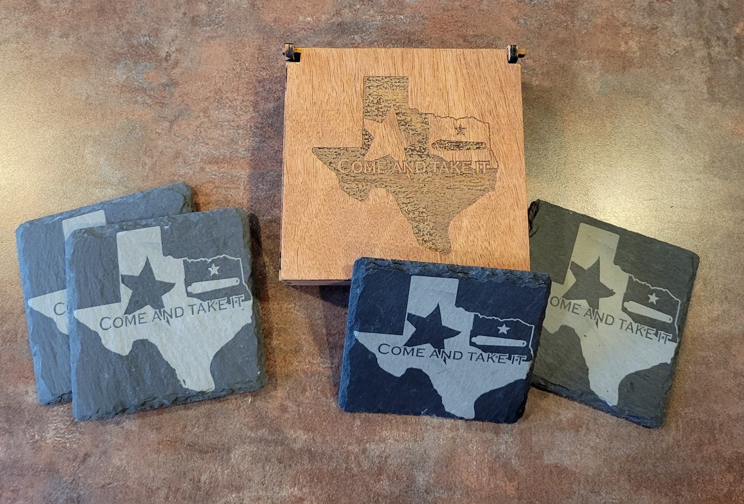 5 piece coaster set