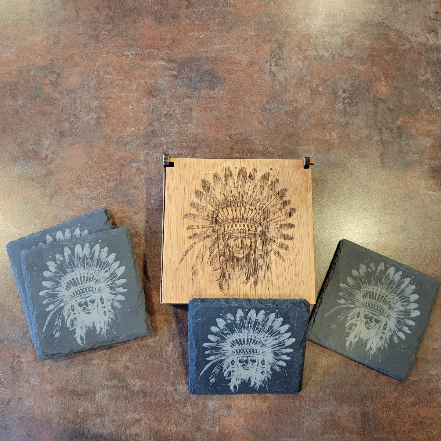 5 piece coaster set