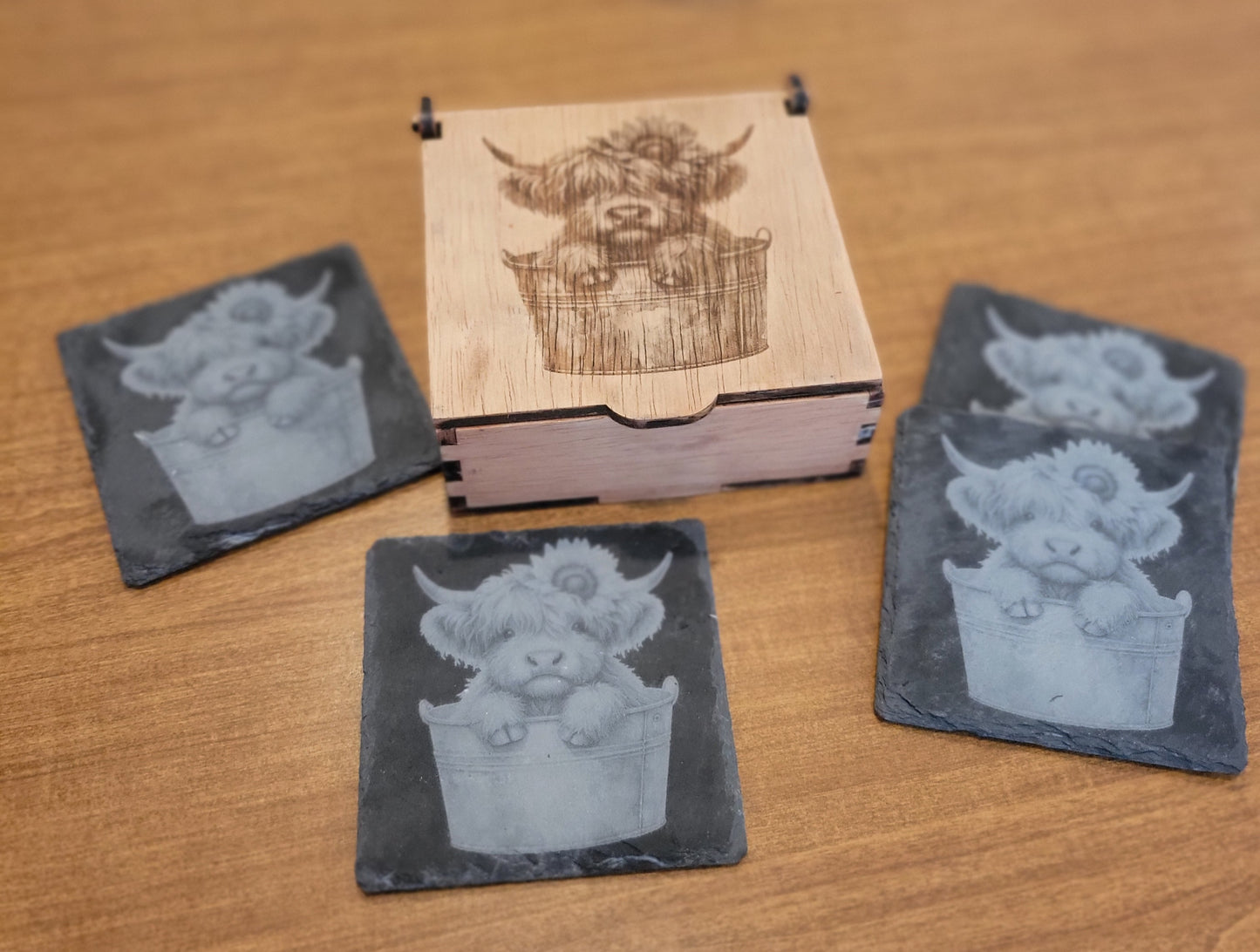 5 piece coaster set