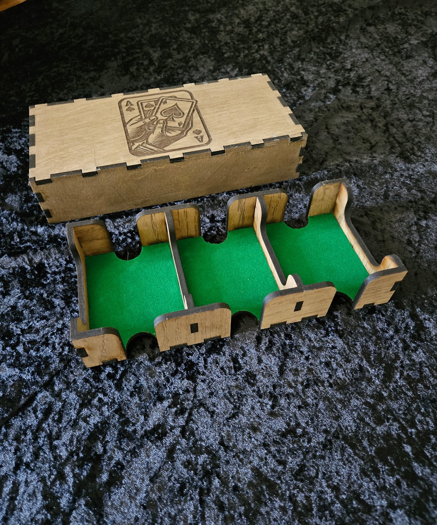 Playing Card Deck Organizer - 3 Deck