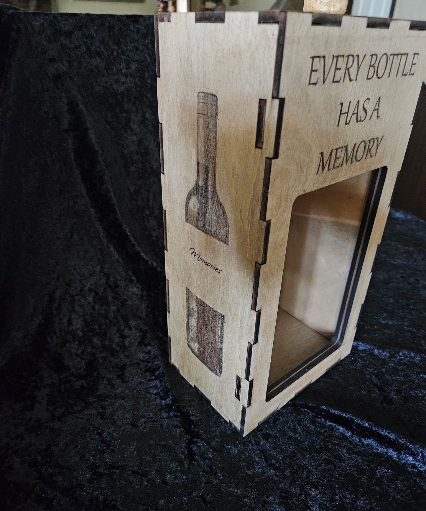 Wine Cork Memory Box